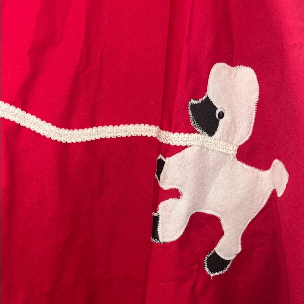 Red Poodle Skirt - Picture 2 of 8